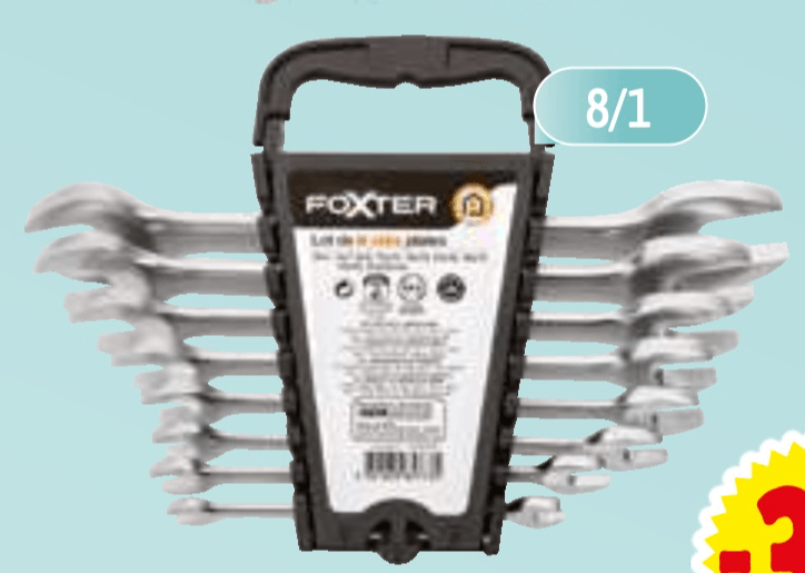 SET VILIČASTIH KLJUČEV 8/1 - Akcija v trgovini E.Leclerc