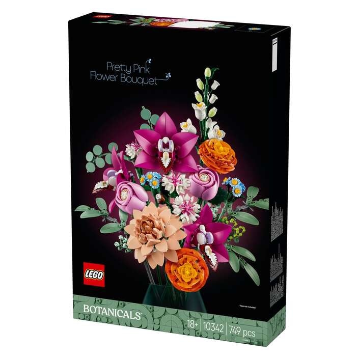 LEGO Botanicals šopek z rožnatimi cvetovi 10342 749 pcs Lego