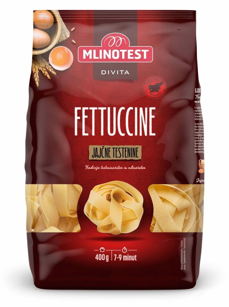 Testenine Divita 400 g ali 500 g MLINOTEST