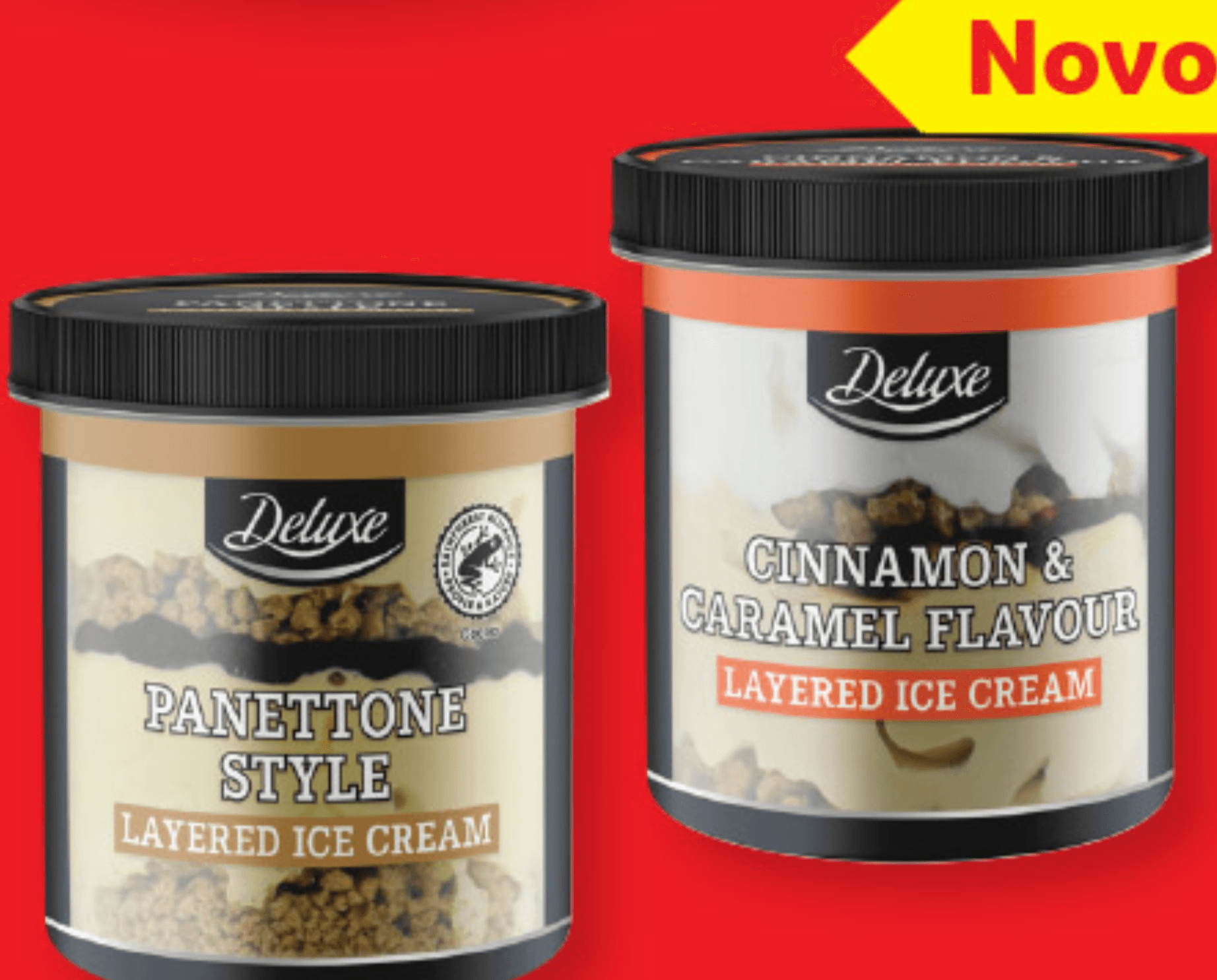 Deluxe Sladoled v plasteh 473 ml