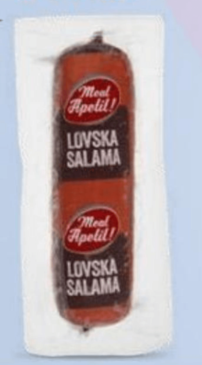 Lovska polsuha salama 600 g