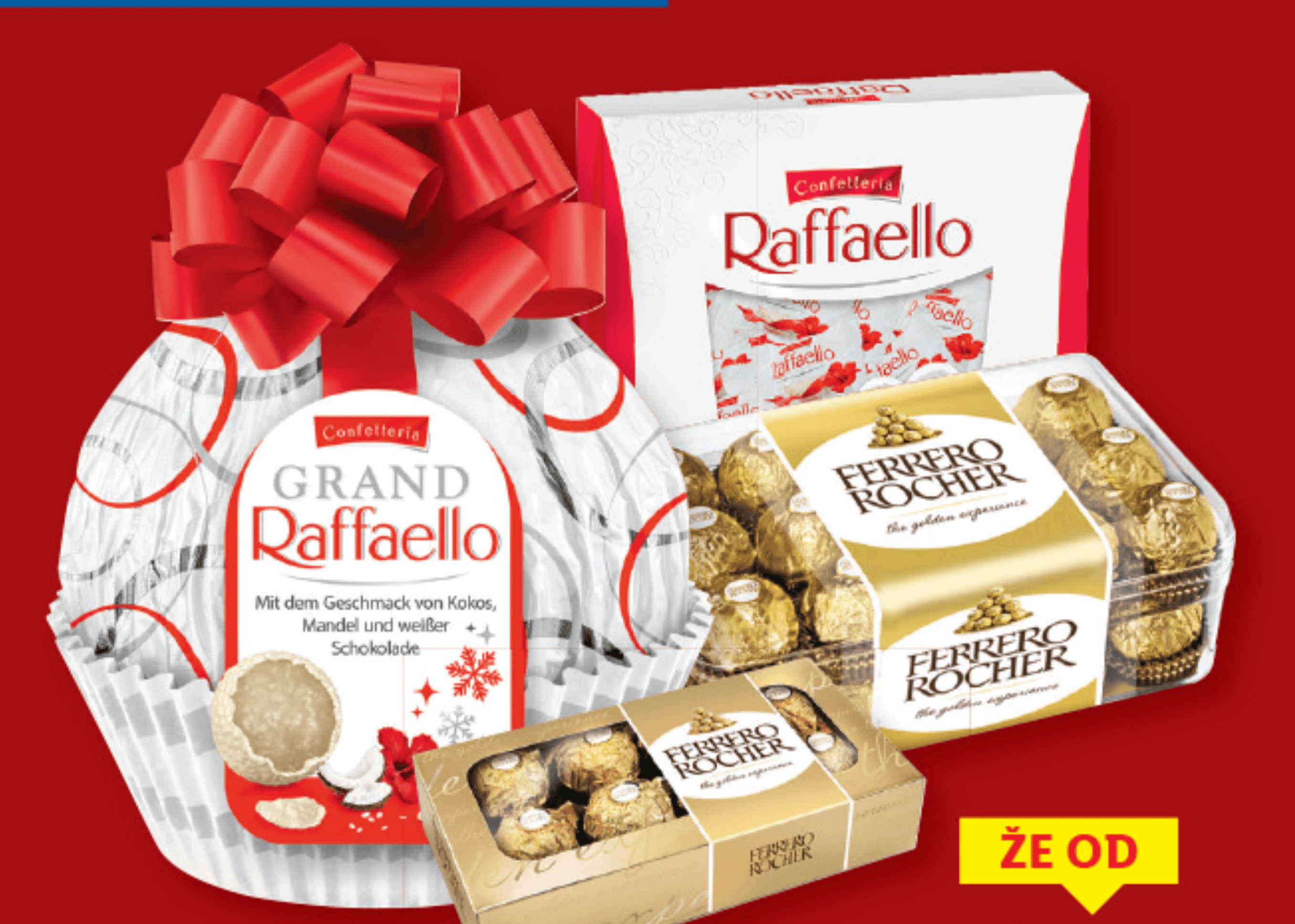 Raffaello/Ferrero Izbor čokoladnih izdelkov