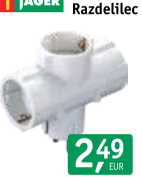 Razdelilec trojni Aling