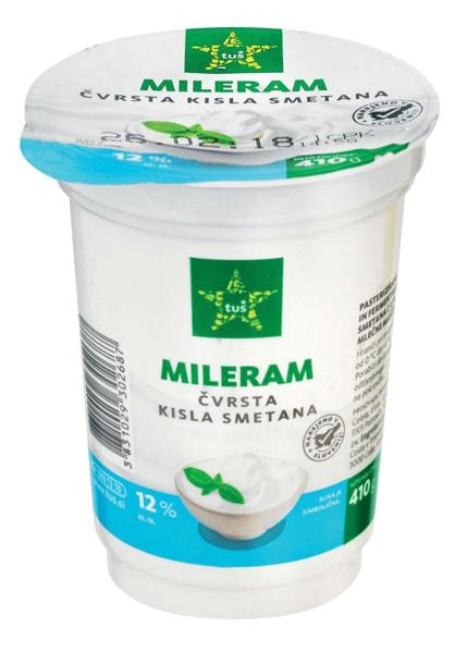 Kisla smetana Mileram 410 g