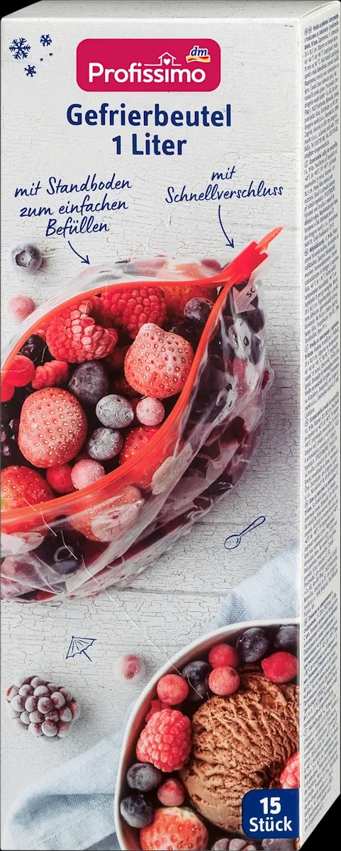 Profissimo Quick'n Fresh vrečke za zmrzovanje 10 kosov