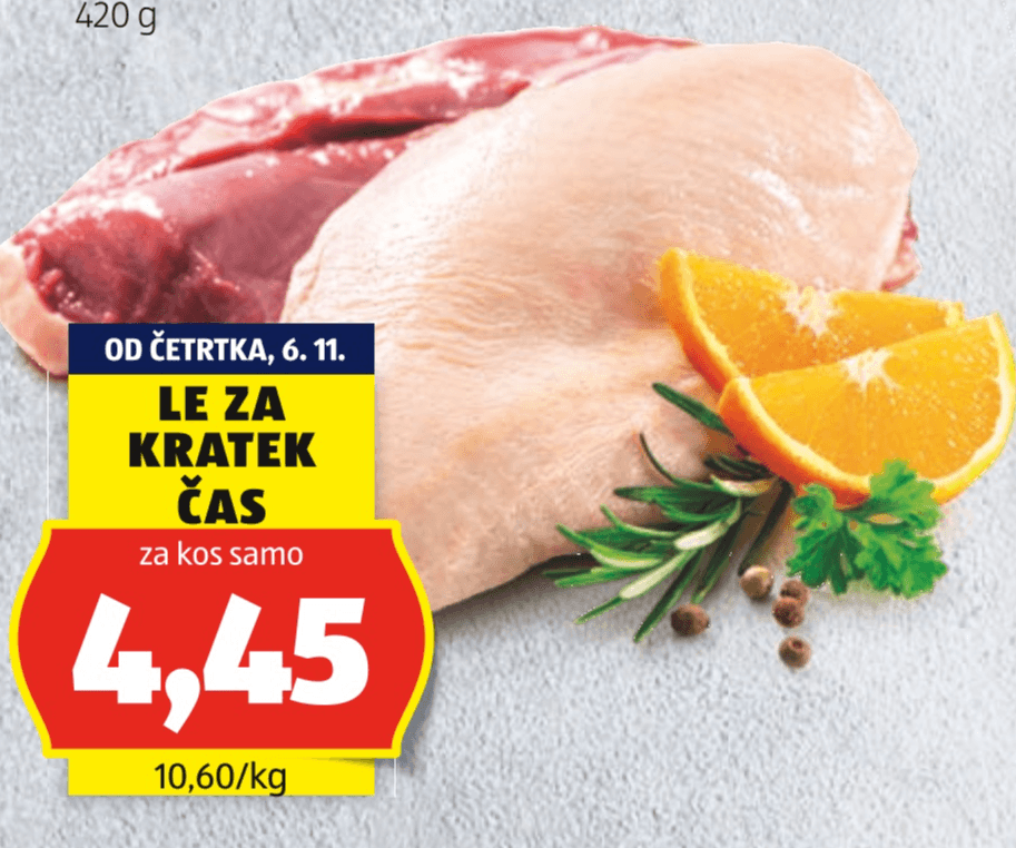 Valdor Račji File 420 g