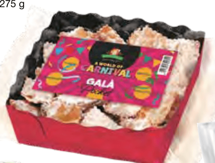 Pecivo Gecchele flancati s sladkorjem 150 g