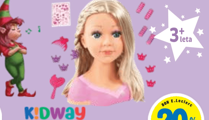 Kidway Glava za urejanje pričeske