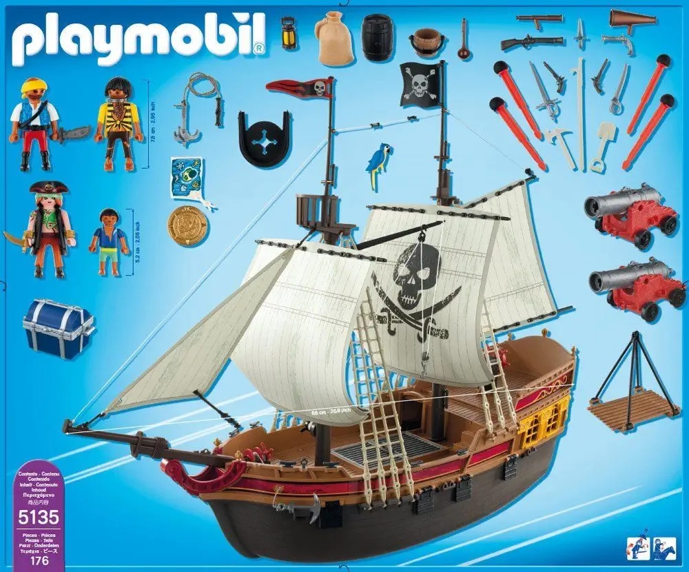 Playmobil Piratska ladja