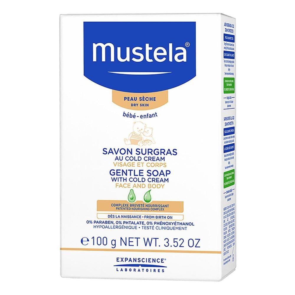Mustela nežno in zaščitno milo s Cold kremo 100 g Mustela