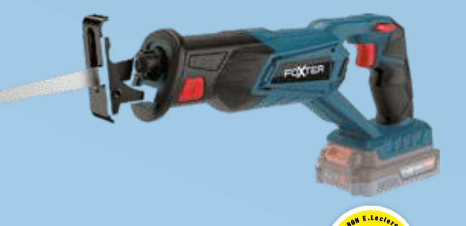 Sabljasta žaga Foxter - Akcija v trgovini E.Leclerc