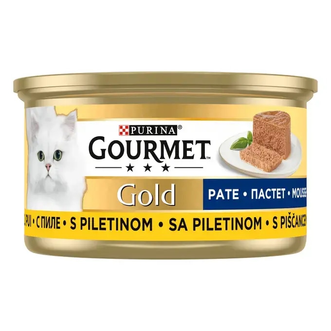 Mokra hrana za mačke Gourmet Gold Purina 85 g