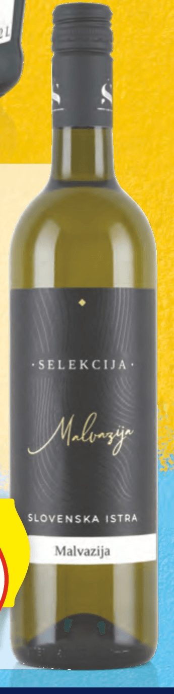 Selekcija Malvazija 0,75 l - Akcija v trgovini Hofer