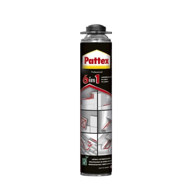 PU pena Pattex 6v1 750 mL