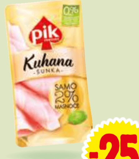 Kuhana šunka Pik Vrbovec 125 g Pik Vrbovec
