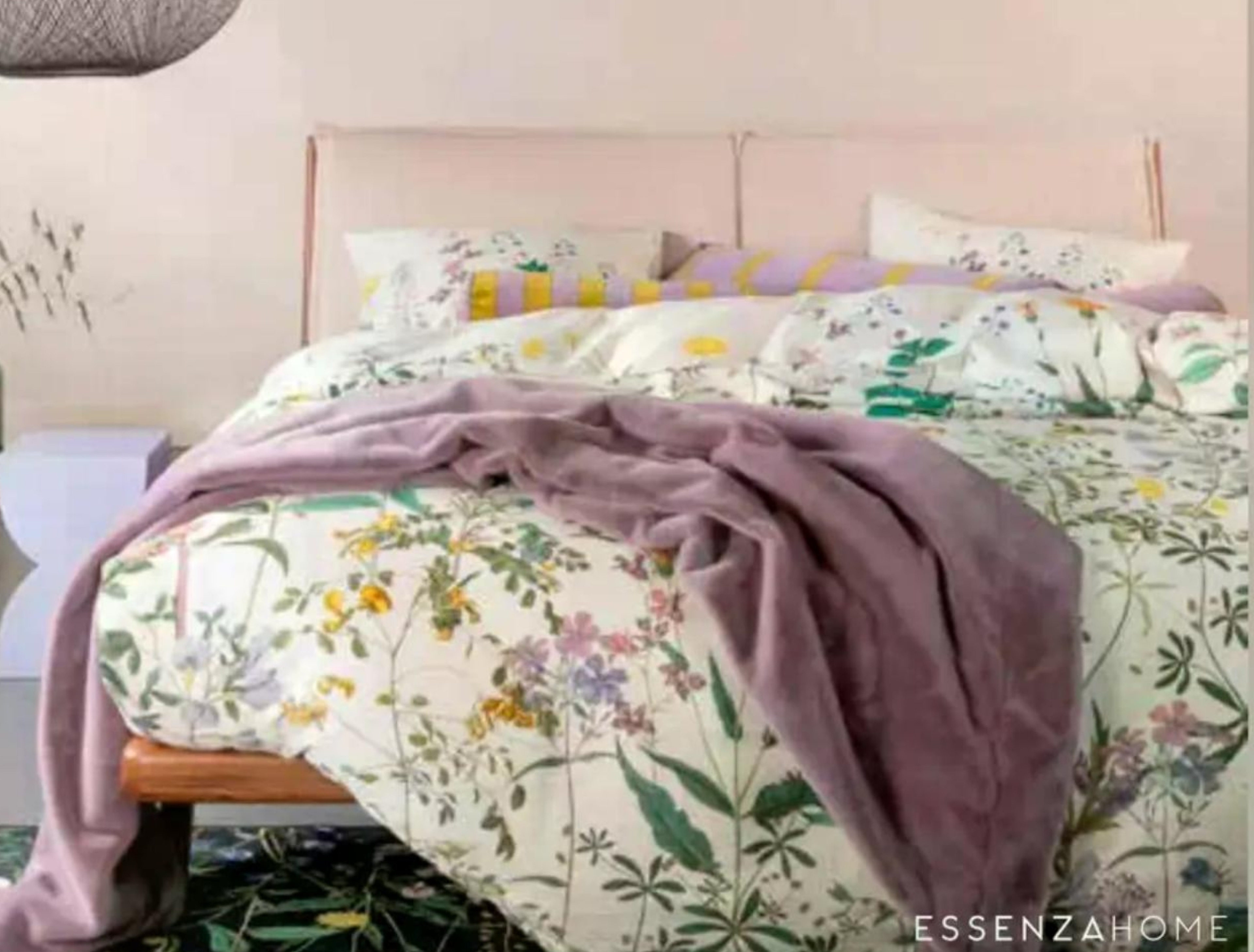 Posteljnina iz satena „AUGUSTINA" 60 X 80/135 X 200 cm - Akcija v trgovini Lesnina