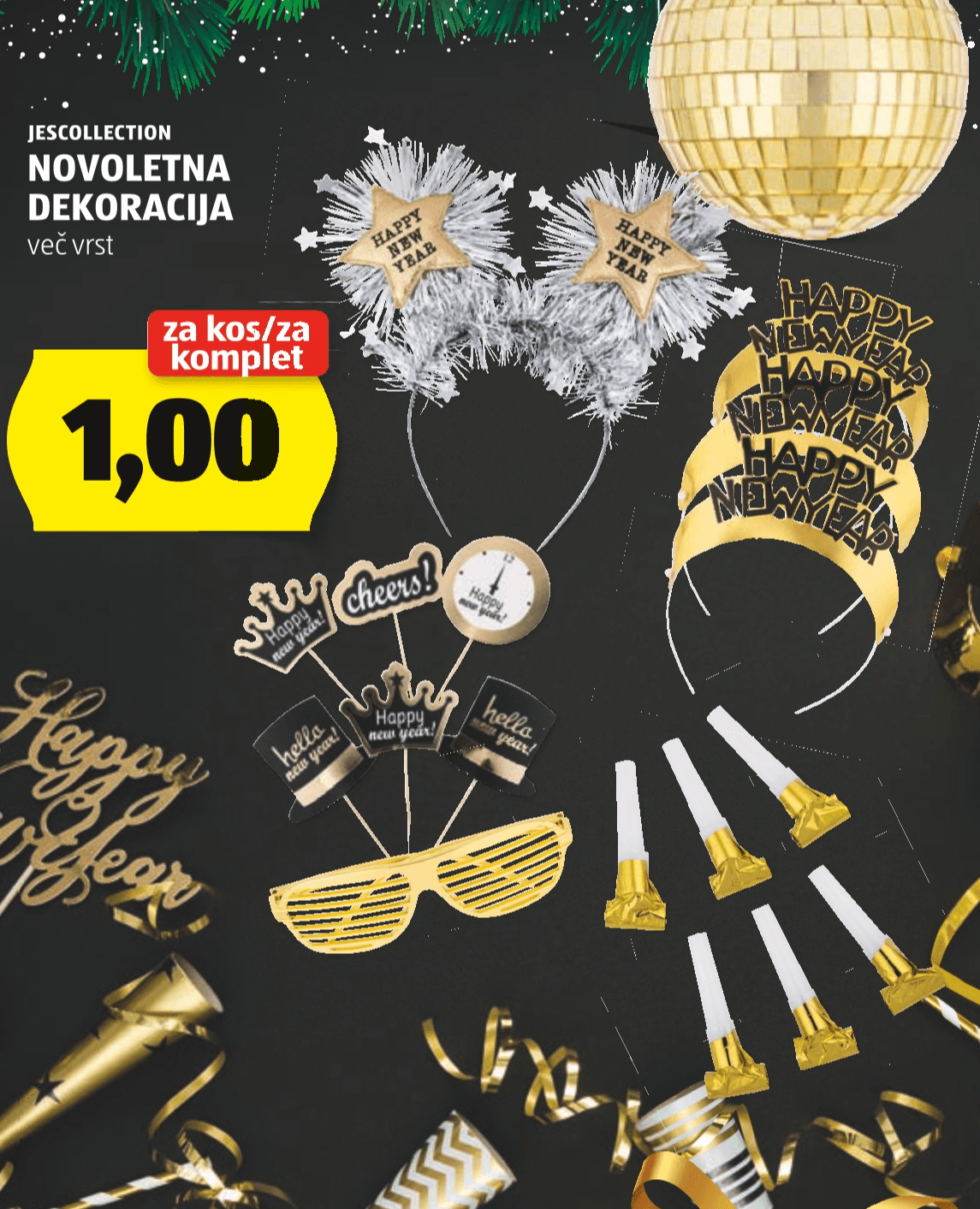 Jescollection Novoletna dekoracija