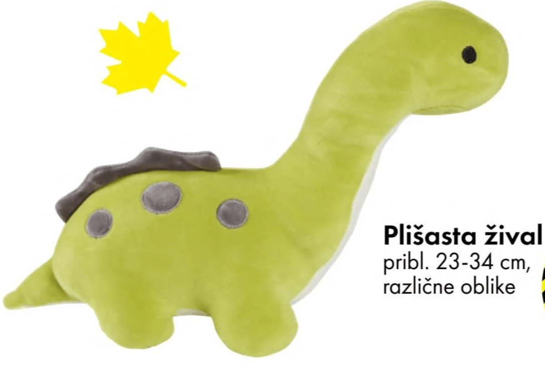 Plišasta žival pribl. 23-34 cm