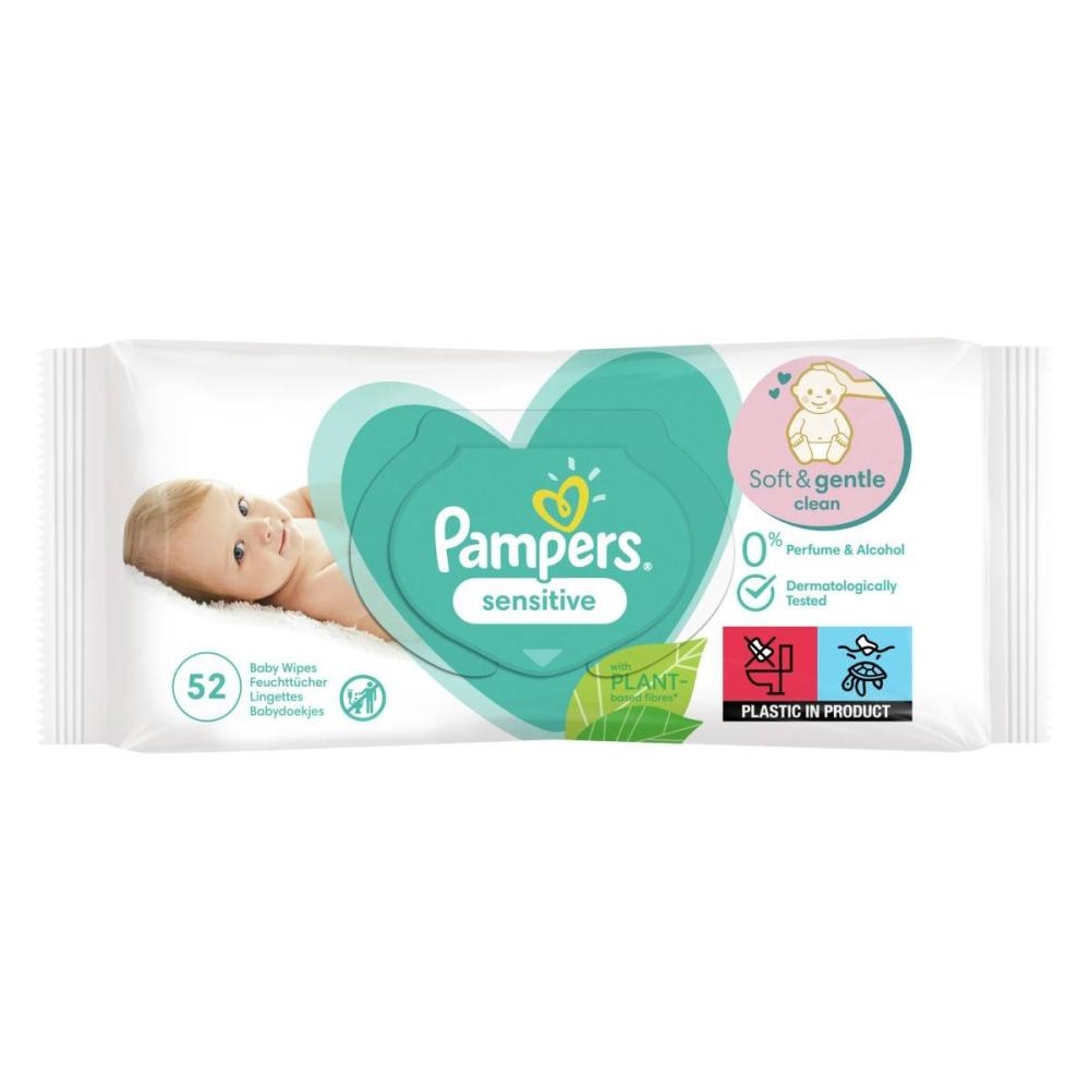 Pampers Vlažilne robčke - Akcija v trgovini Tuš