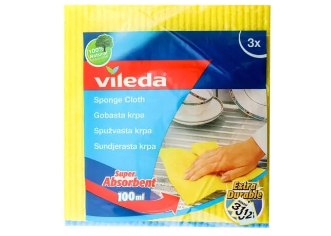 Gobasta krpa Vileda 3 kosi + 1 kos