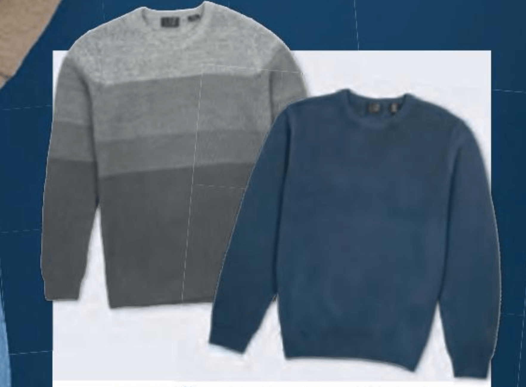 Moški pleten pulover