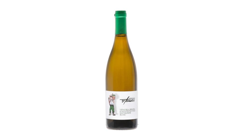 Kakovostno vino ZGP Sauvignon Kmetija Tomažič 0,75 l