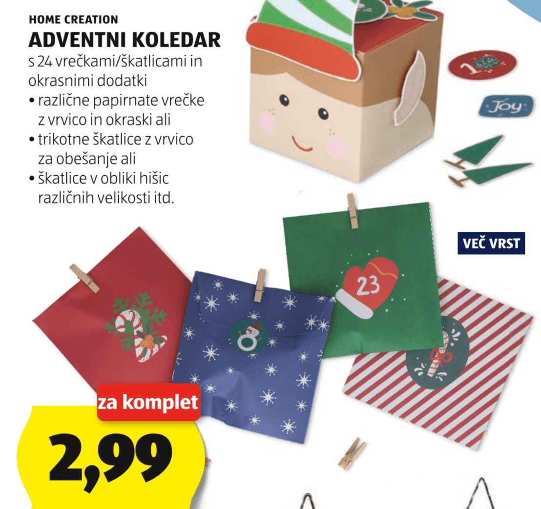 Home Creation Adventni koledar
