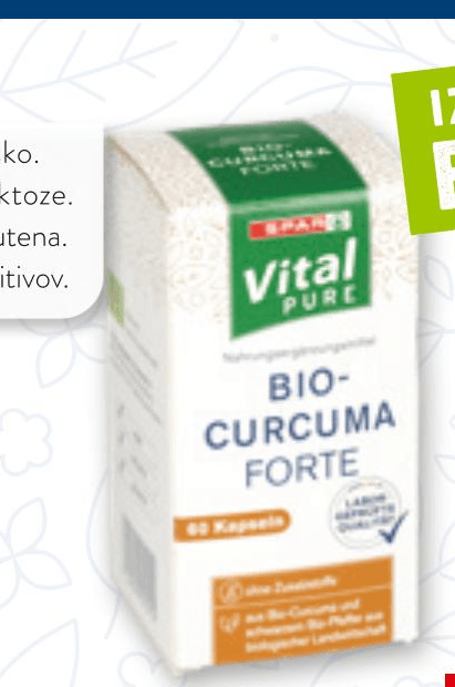 Prehransko dopolnilo z bio kurkumo 60 kapsul