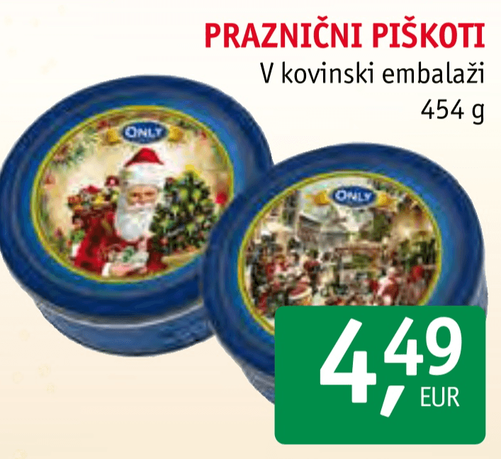 Praznični piškoti 454 g