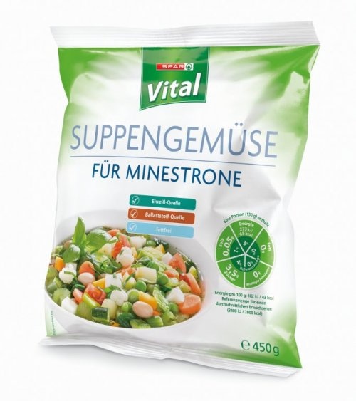 Vital Zelenjava za mineštro 450 g