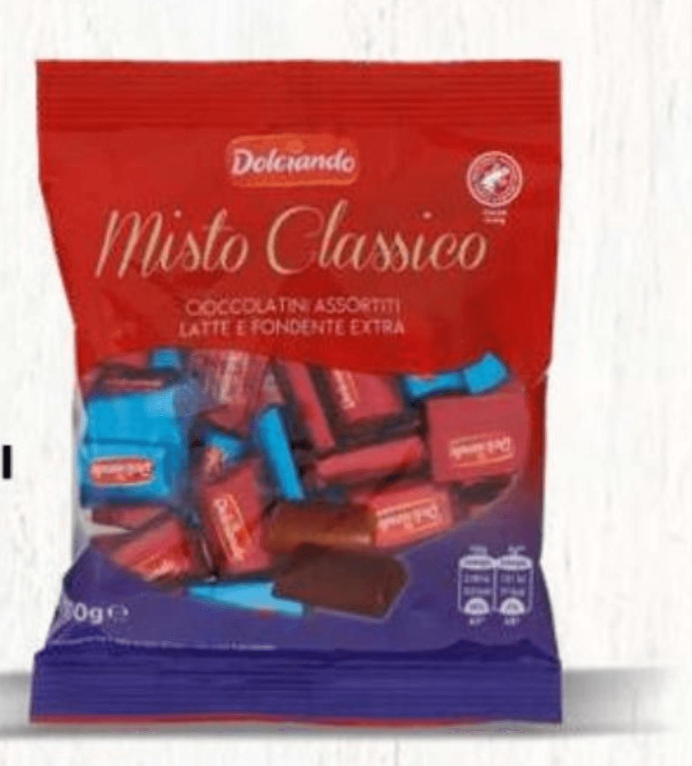 Dolciando Mešani čokoladni bonboni Misto Classico 170 g