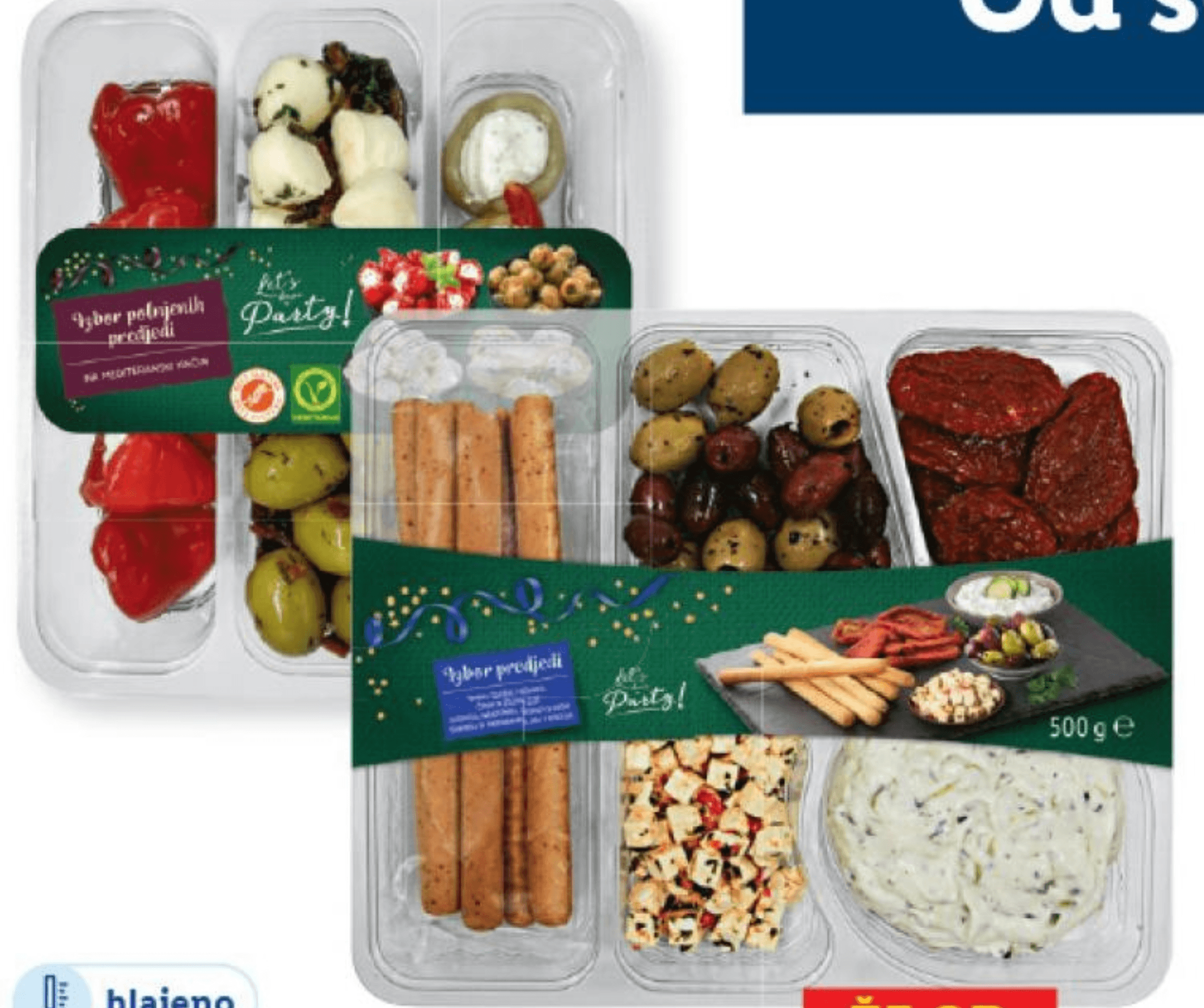 Let's have a party! Izbor predjedi 390/410/500 g