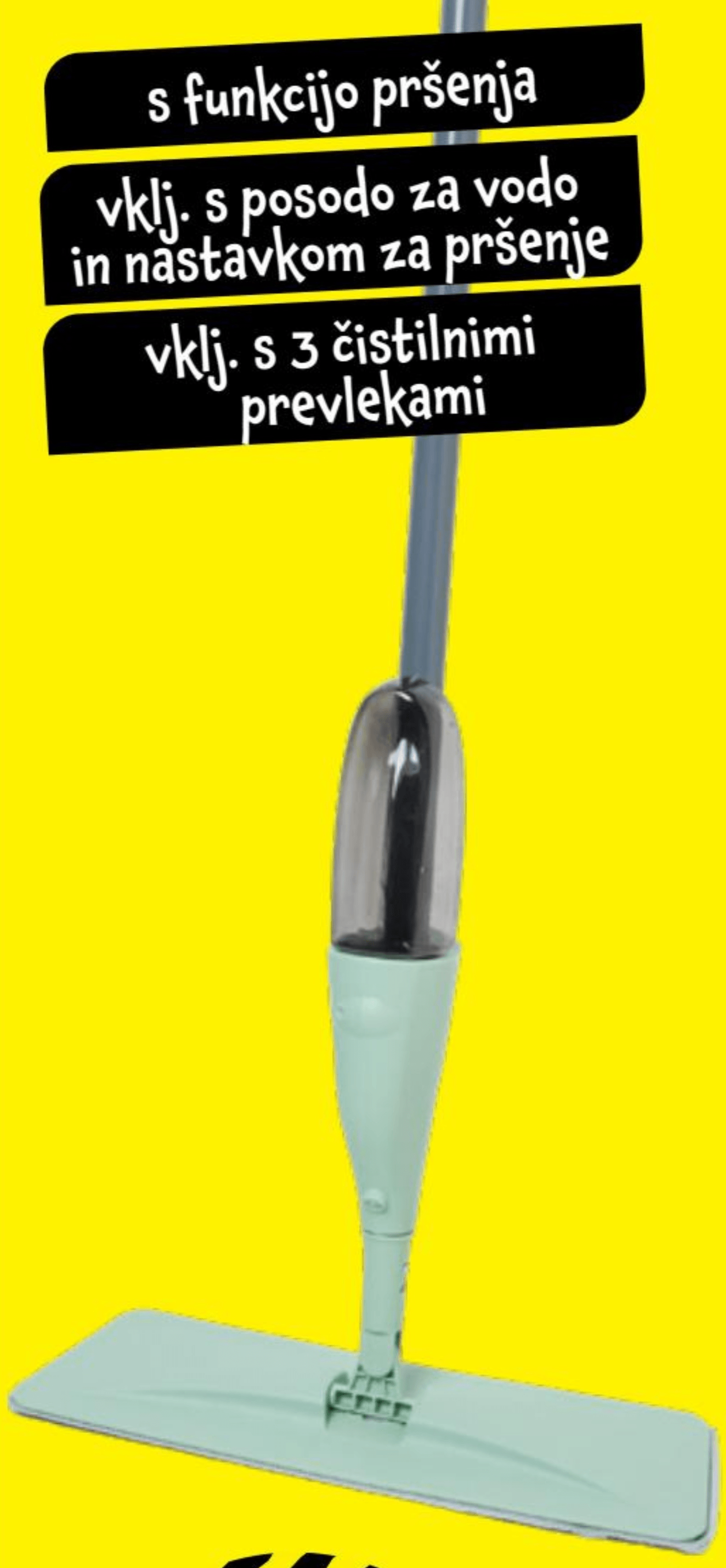 Komplet za mokro čiščenje - Akcija v trgovini Tedi