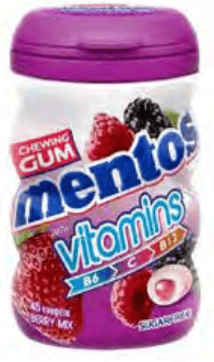 Mentos Vitaminski žvečilni 50 g