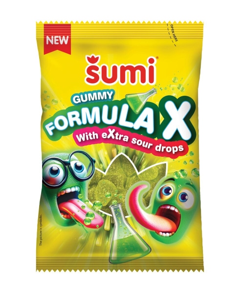 Šumi Gummy Formula X - Akcija v trgovini Mercator