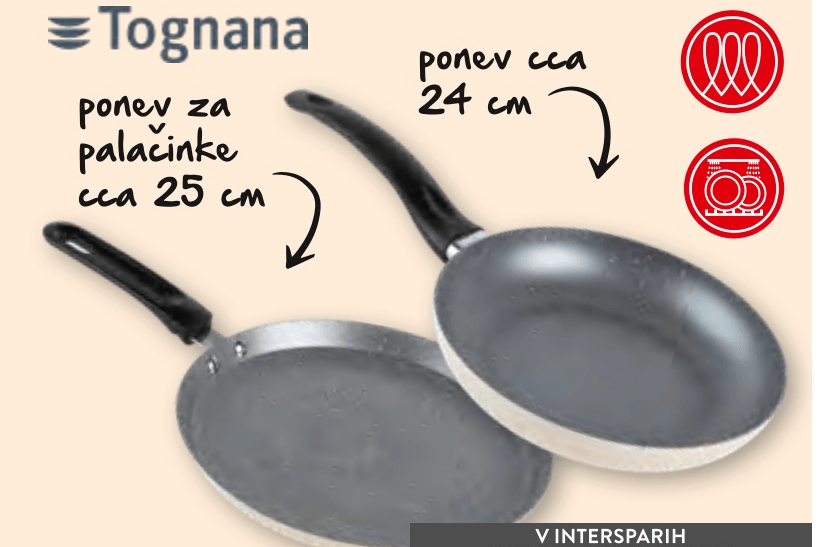 Set ponev Tognana 2/1 - Akcija v trgovini Spar