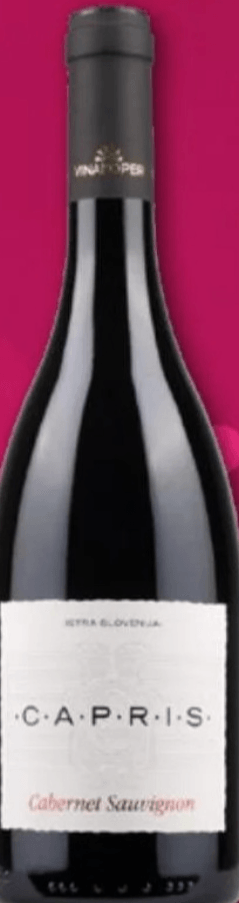 VINAKOPER Capris Cabernet Sauvignon rdeče vino 0,75 L