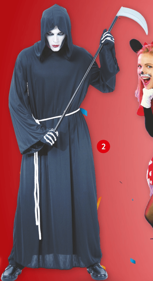 Krik kostum - Akcija v trgovini Spar