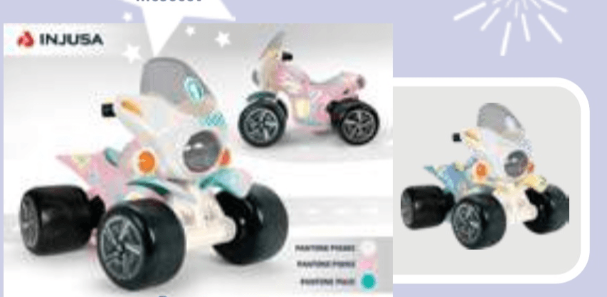 INJUSA BATERIJSKI ŠTIRIKOLESNIK