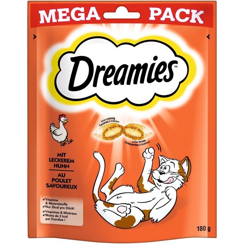 DREAMIES prigrizek za mačke 180 g