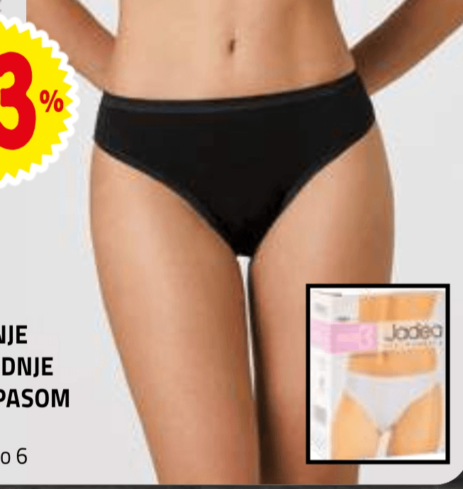 Jadea Ženske spodnje hlačke 3X