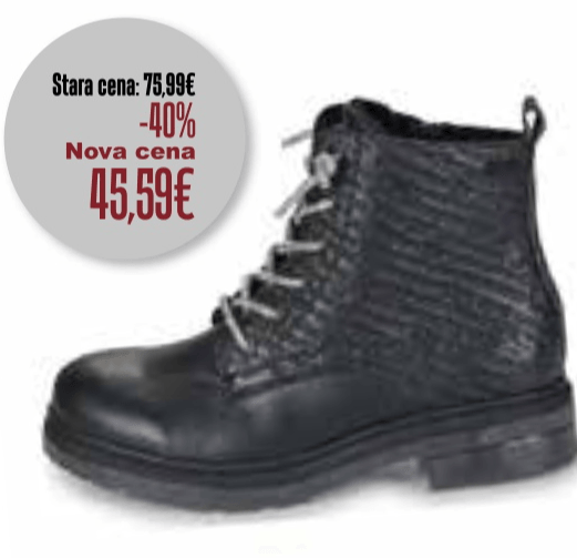 Mustang Ženski čevlji - Akcija v trgovini Jager