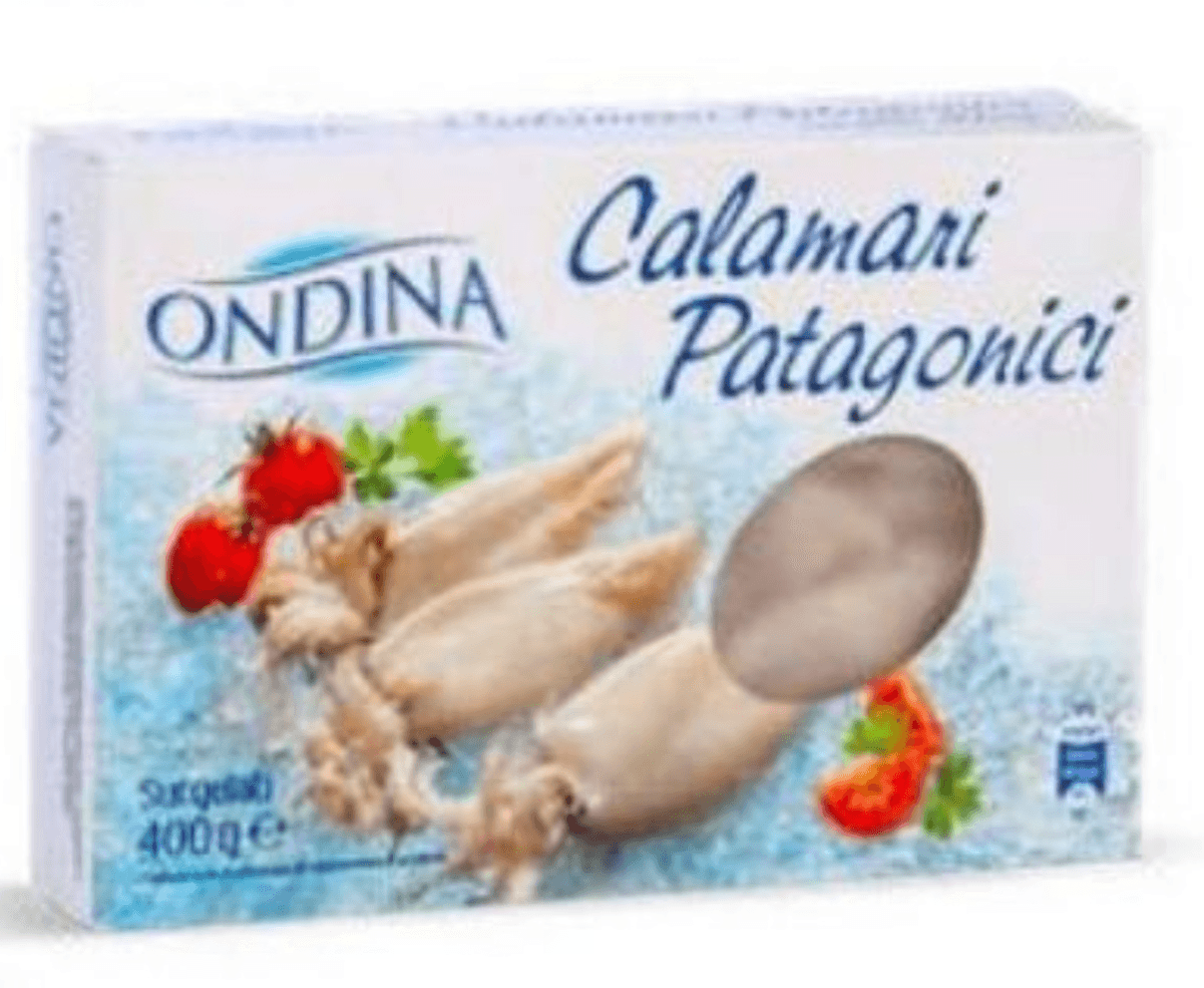 Ondina Patagonski lignji, očiščeni 400 g