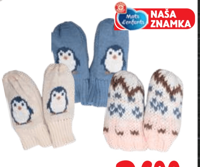 ROKAVICE ZA NAJMLAJŠE