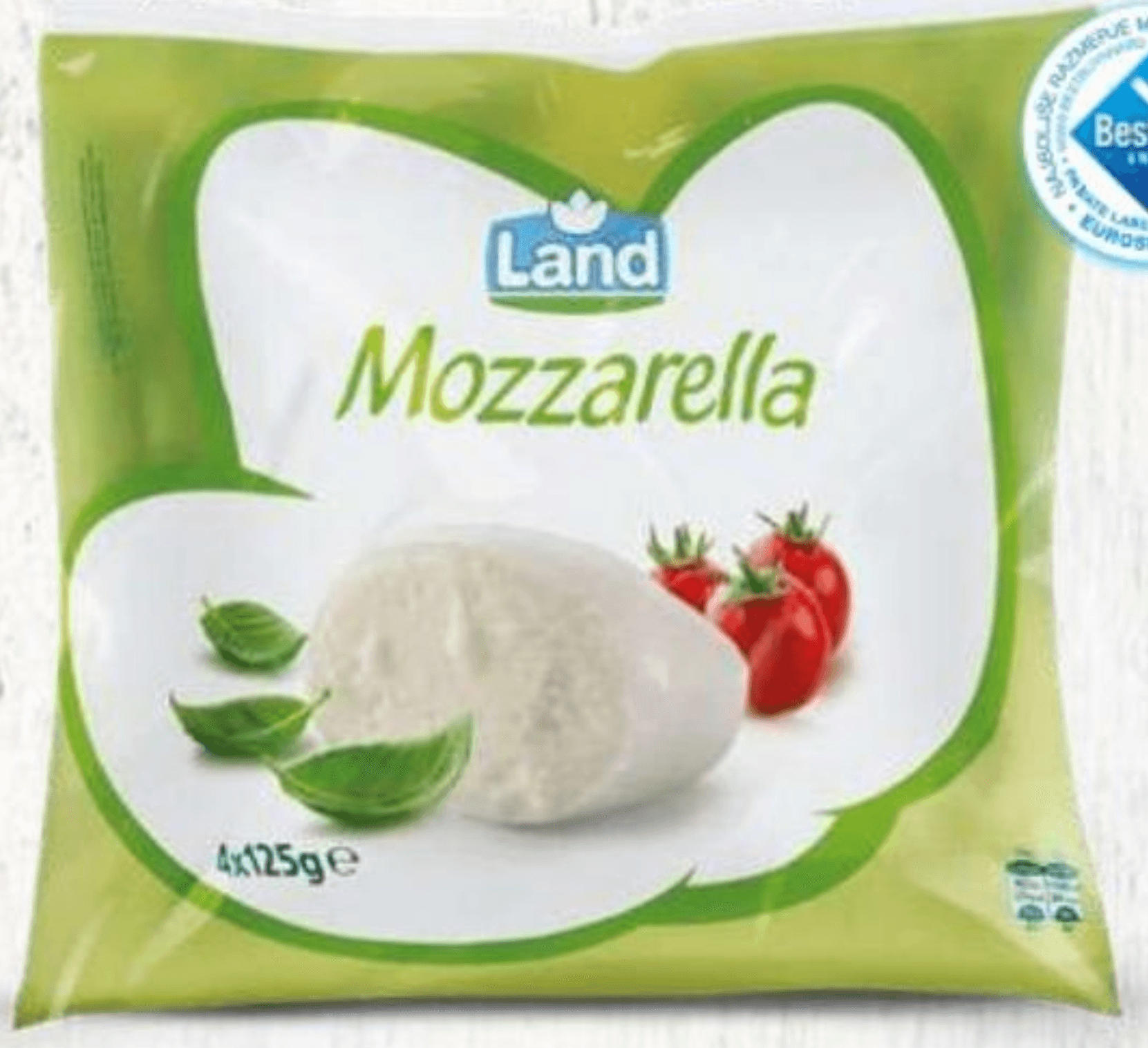 Land Mocarela Mozzarella 4 x 125 g