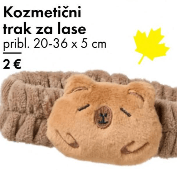 Kozmetični trak za lase