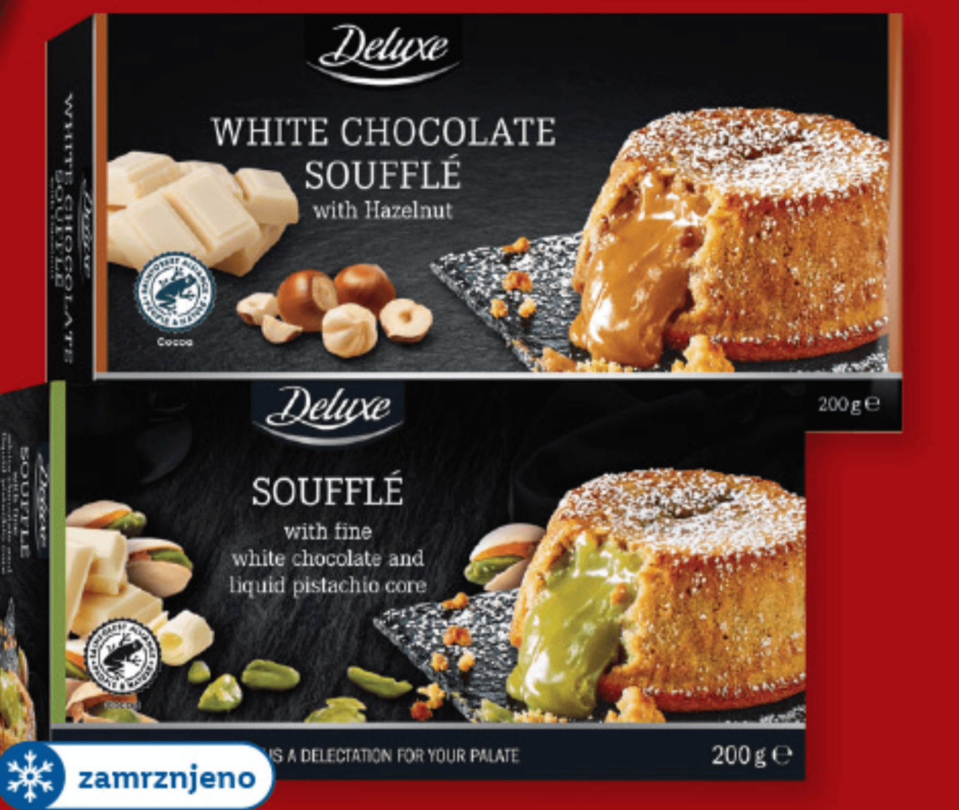 Deluxe Čokoladni „soufflé“ 200 g Deluxe