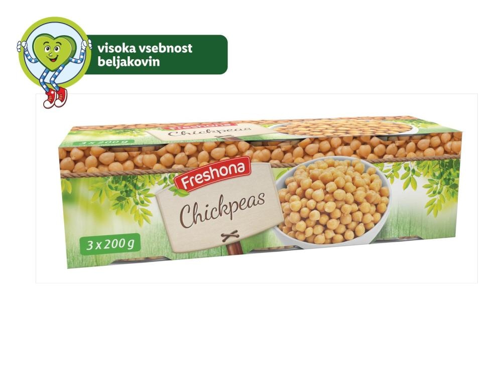Freshona Čičerika 3 x 200 g
