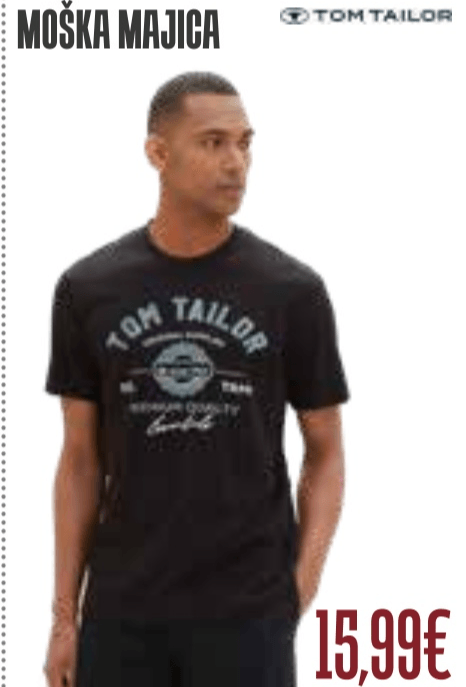 Tom Tailor Moška majica - Akcija v trgovini Jager