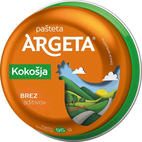 Kokošja pikant pašteta Argeta 95 g